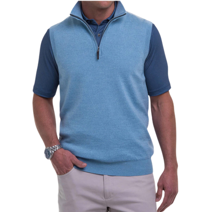 Fairway & Greene Men's Baruffa Quarter-Zip Windvest