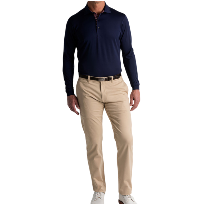 Fairway & Greene Men's MCHUGH Long-Sleeve Polo