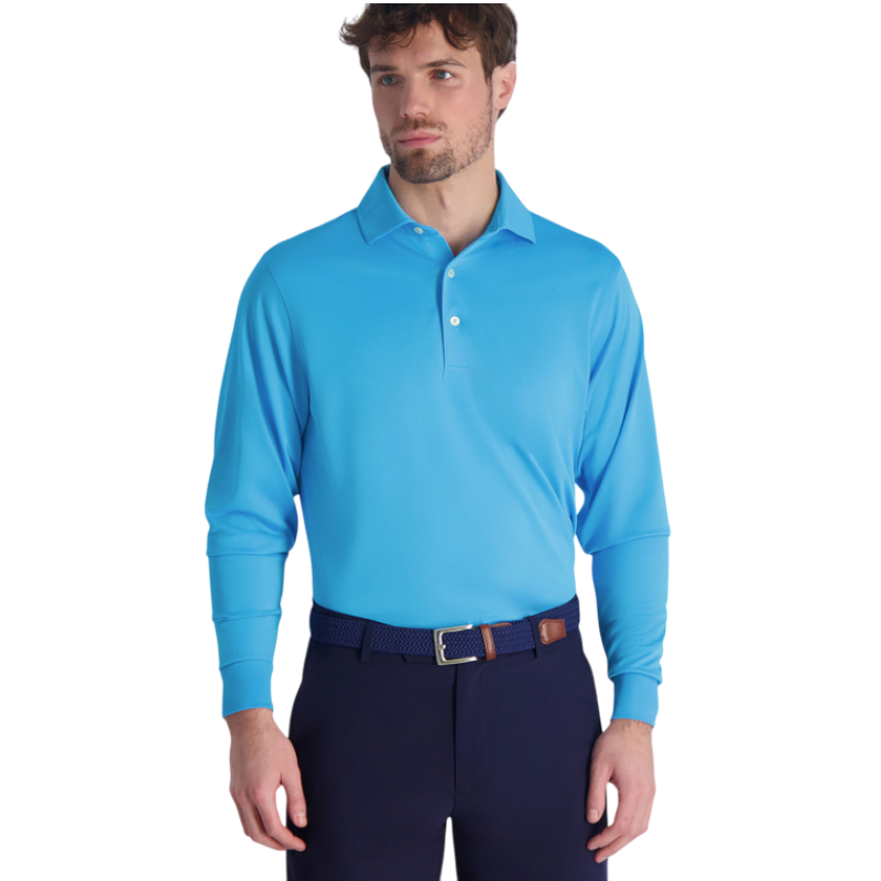 Fairway & Greene Men's MCHUGH Long-Sleeve Polo
