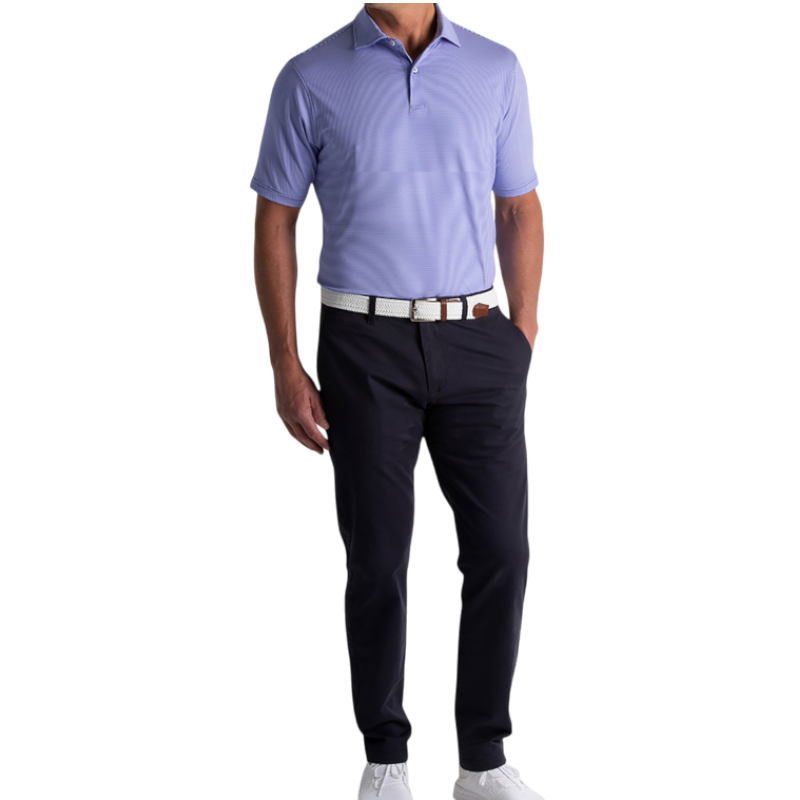 Fairway & Greene Men's Mini Stripe Polo