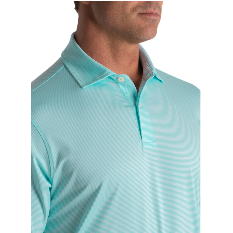 Fairway & Greene Men's Mini Stripe Polo