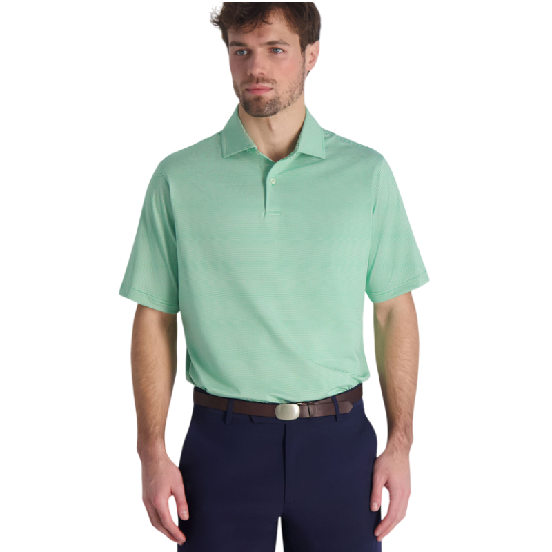 Fairway & Greene Men's Mini Stripe Polo