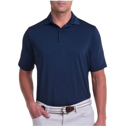Fairway & Greene Men's Tournament Solid Tech Jersey Polo