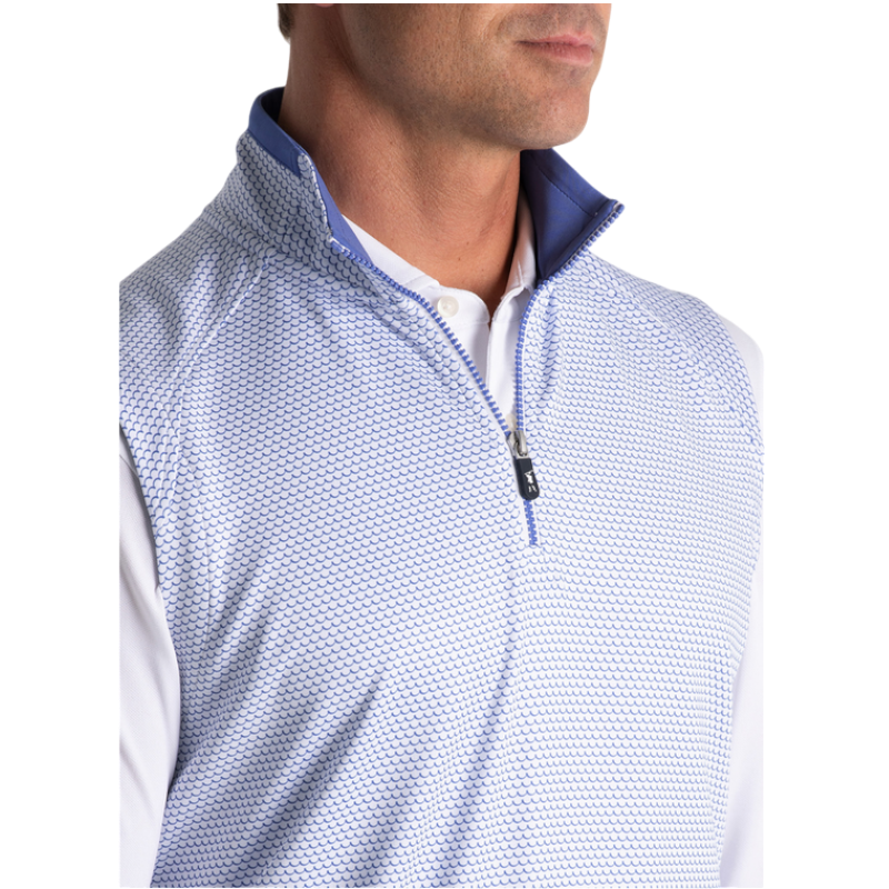 Fairway & Greene Men's Wave Quarter-Zip Vest