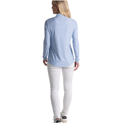 Fairway & Greene Women's Fallon Snap Mock Neck