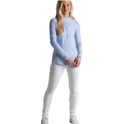 Fairway & Greene Women's Fallon Snap Mock Neck