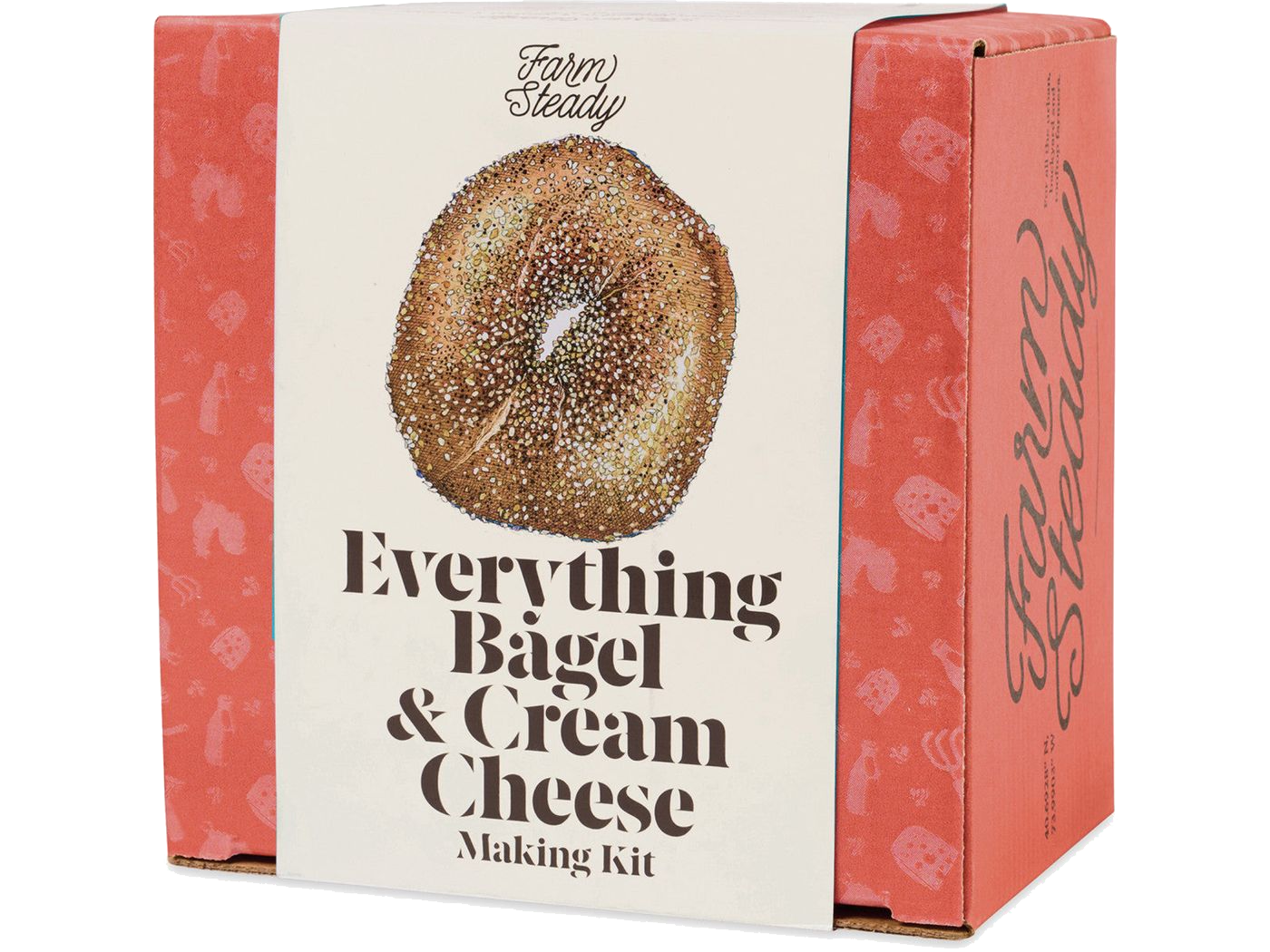 FarmSteady Everything Bagel and Cream Cheese Kit - Everything Bagel and Cream Cheese Kit - Snacks