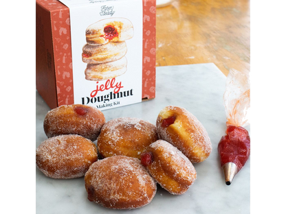 FarmSteady Jelly Doughnut Kit - Jelly Doughnut Making Kit - Snacks