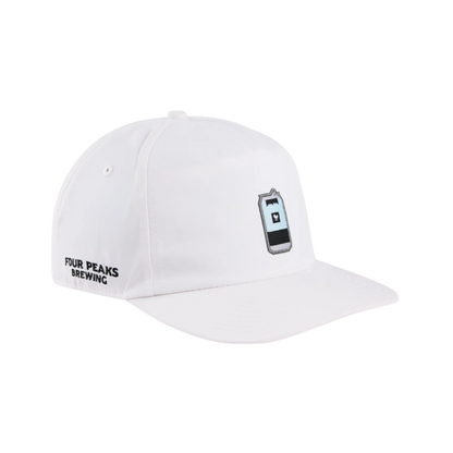 Four Peaks Golf Can Hat - White - White - Hats