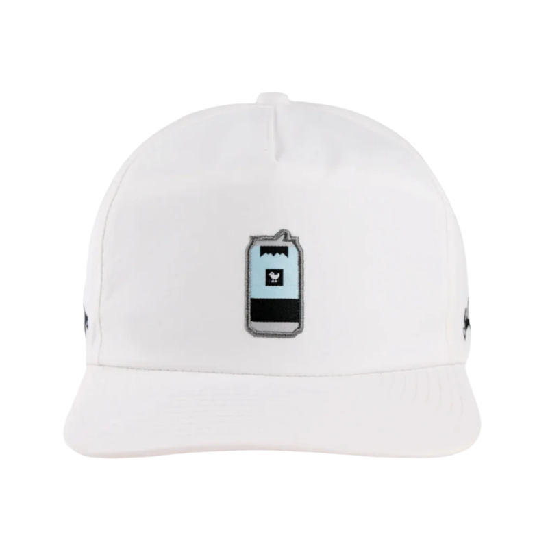 Four Peaks Golf Can Hat - White - White - Hats