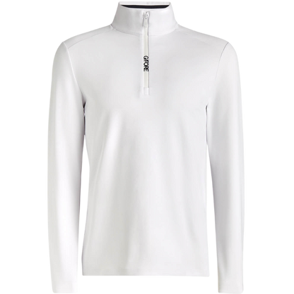 G/FORE Men's Brushed Back Tech Melange Quarter-Zip Pullover