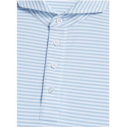 G/FORE Men's Feeder Stripe Tech Pique Polo