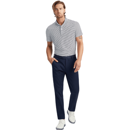 G/FORE Men's Feeder Stripe Tech Pique Polo