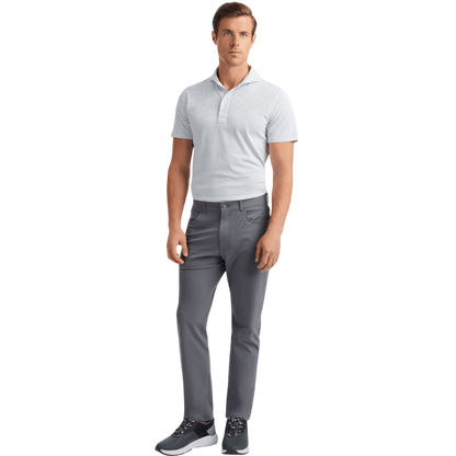 G/FORE Men's Feeder Stripe Tech Pique Polo