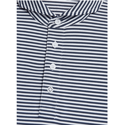 G/FORE Men's Feeder Stripe Tech Pique Polo