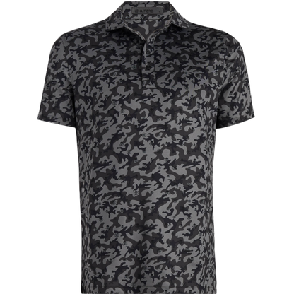 G/FORE Men's Mapped Icon Camo Tech Jersey Polo