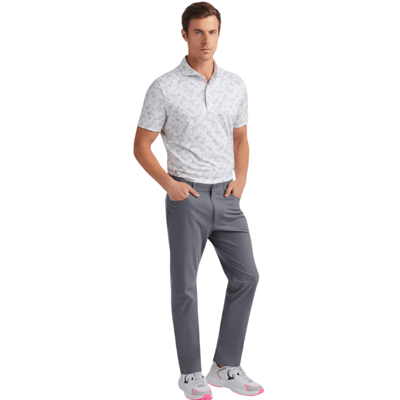 G/FORE Men's Mapped Icon Camo Tech Jersey Polo