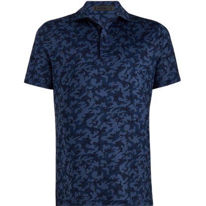 G/FORE Men's Mapped Icon Camo Tech Jersey Polo
