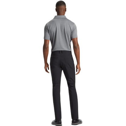G/FORE Men's Melange Rib Gusset Tech Pique Polo