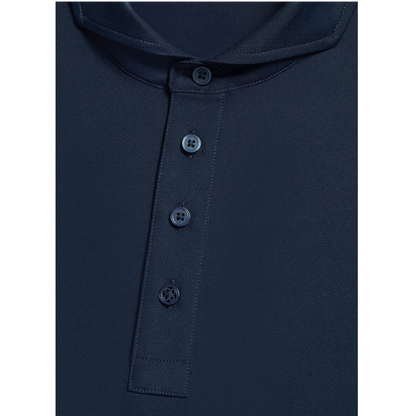 G/FORE Men's Melange Rib Gusset Tech Pique Polo
