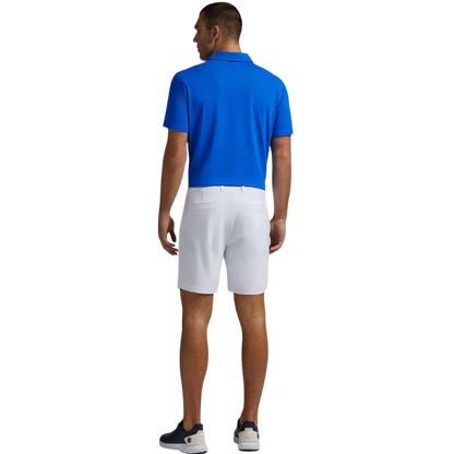 G/FORE Men's Melange Rib Gusset Tech Pique Polo
