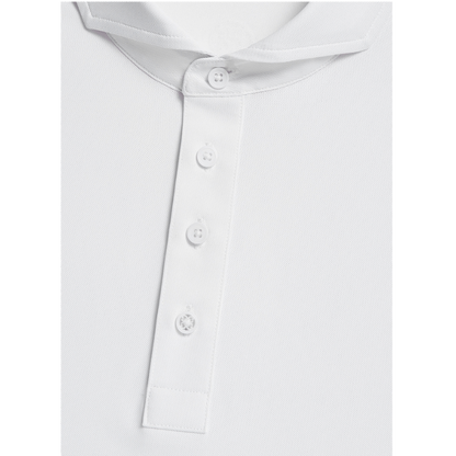 G/FORE Men's Melange Rib Gusset Tech Pique Polo