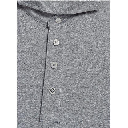 G/FORE Men's Melange Rib Gusset Tech Pique Polo