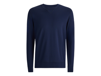G/FORE Men’s Performance Pique Crewneck Layer - Twilight / L - Pullovers