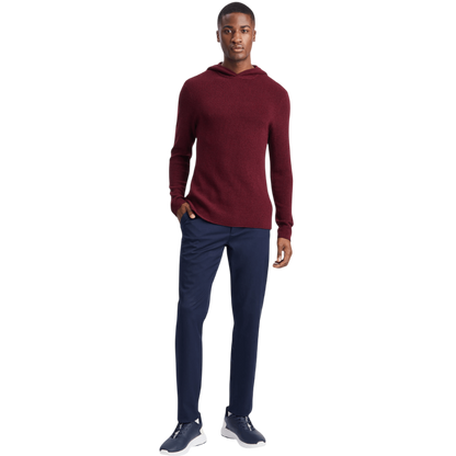 G/FORE Men's Waffle Stitch Merino Wool Hooded Sweater
