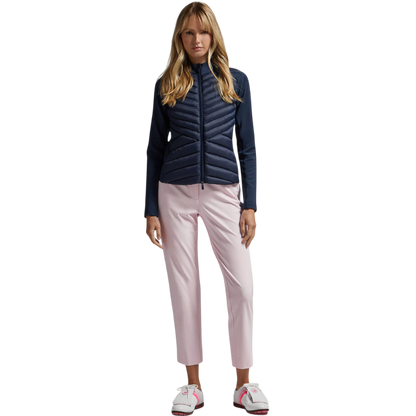 G/FORE Women's Hybrid Quilted Stretch Tech Interlock Jacket