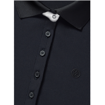 G/FORE Women's Ribbed Tech Nylon Polo