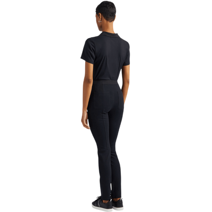 G/FORE Women's Ribbed Tech Nylon Polo