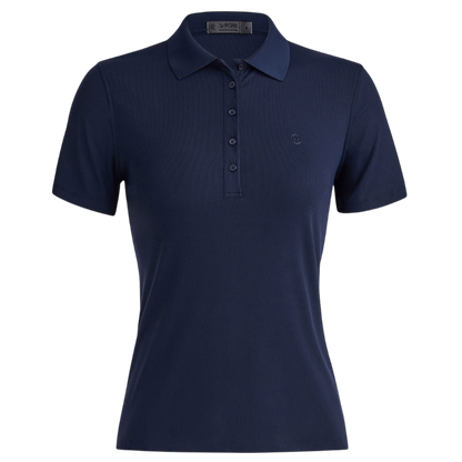 G/FORE Women's Ribbed Tech Nylon Polo