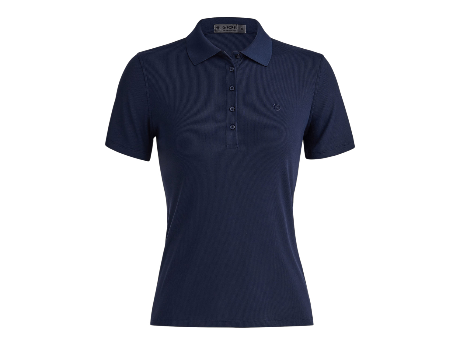G/FORE Women’s Ribbed Tech Nylon Polo - Twilight / XL - Polos