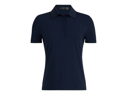 G/FORE Women’s Silky Tech Nylon Polo - Twilight / XL - Polos