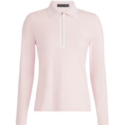 G/FORE Women's Silky Tech Nylon Quarter-Zip Polo