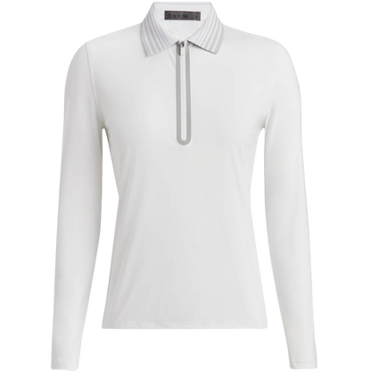 G/FORE Women's Silky Tech Nylon Quarter-Zip Polo