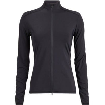 G/FORE Women's Silky Tech Nylon Ruched Full-Zip Layer