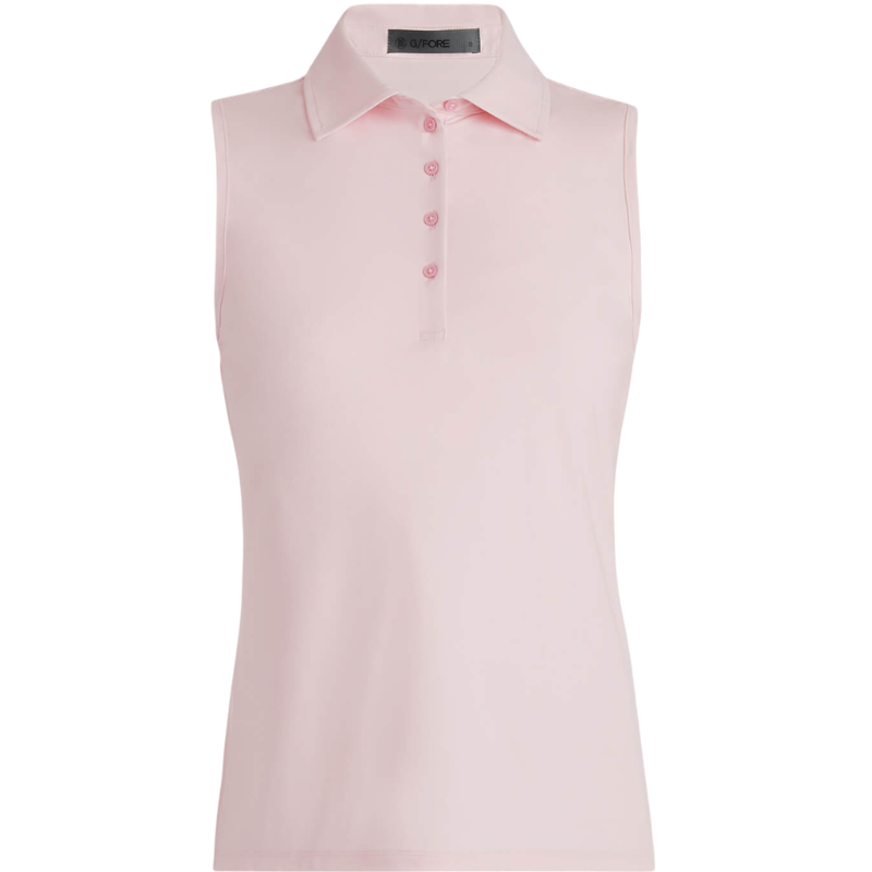 G/FORE Women's Silky Tech Nylon Sleeveless Polo