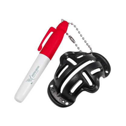 Golf Ball Stencil with Marker - Golf Accessories - SwagWear