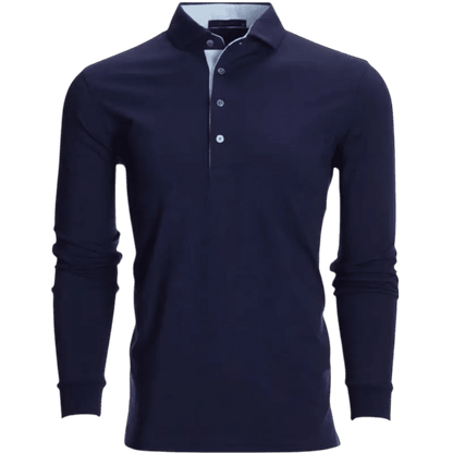 Greyson Men's Apache Long-Sleeve Polo - Long-Sleeved Polos - SwagWear