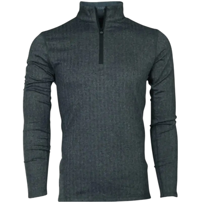 Greyson Men's Herringbone Tate Quarter - Zip - Pullovers - SwagWear