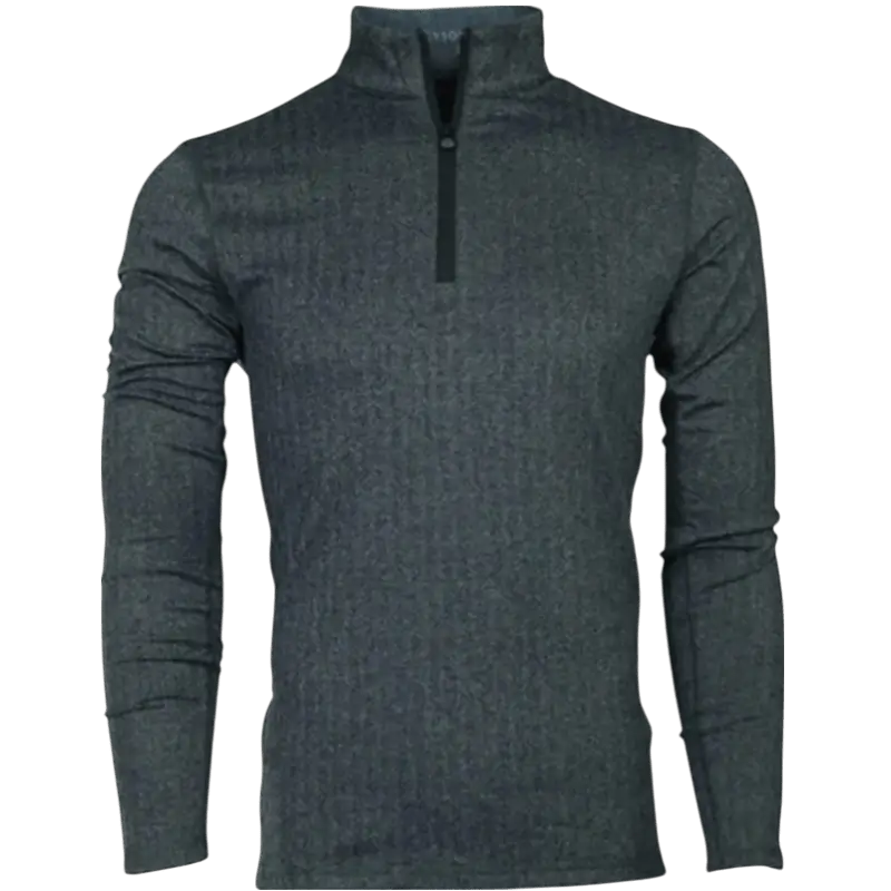 Greyson Men's Herringbone Tate Quarter - Zip - Pullovers - SwagWear