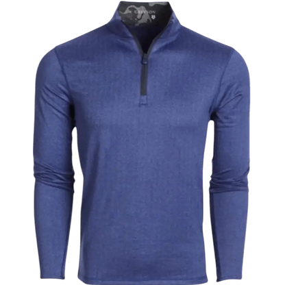 Greyson Men's Herringbone Tate Quarter - Zip - Pullovers - SwagWear