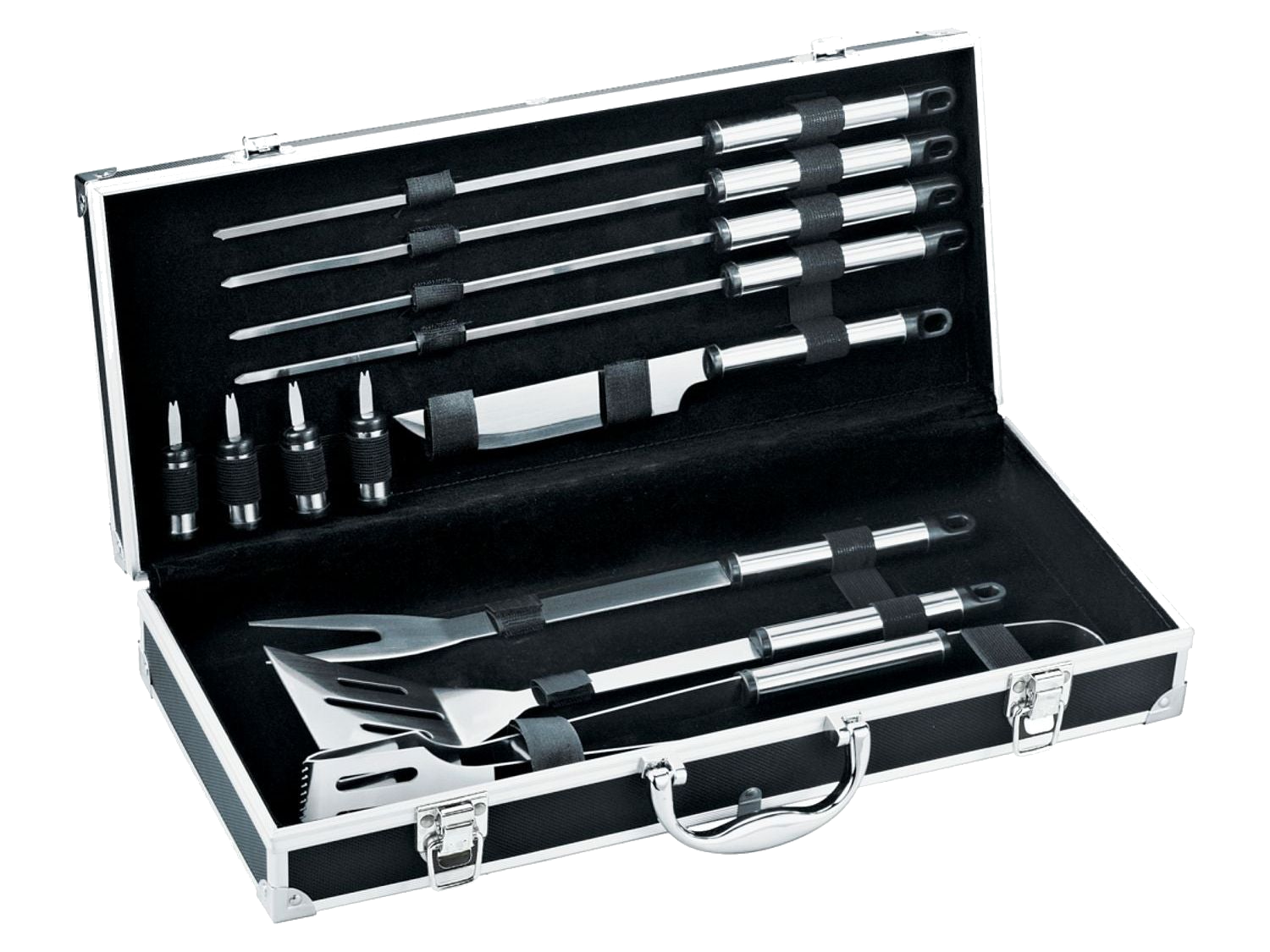 Grill Master Set - Black - Outdoor Grill Accessories