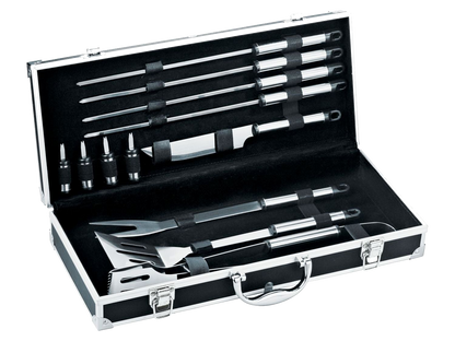 Grill Master Set - Black - Outdoor Grill Accessories