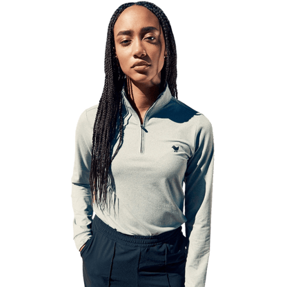 Heather Women's Quarterzip - Pullovers - SwagWear