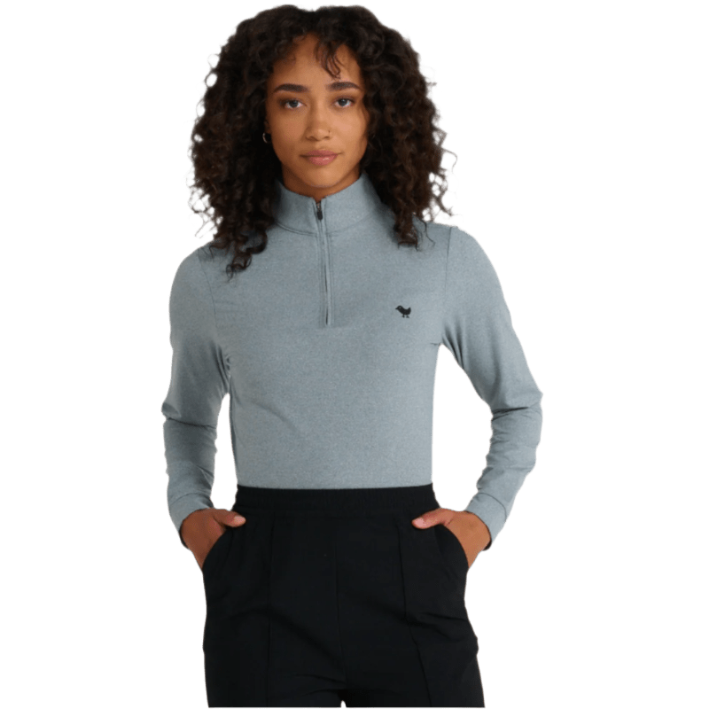Heather Women's Quarterzip - Pullovers - SwagWear