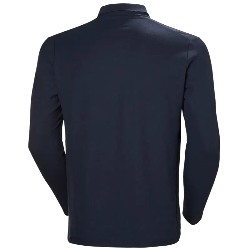 Helly Hansen Men's Crewline Long - Sleeve Polo - Polos - SwagWear