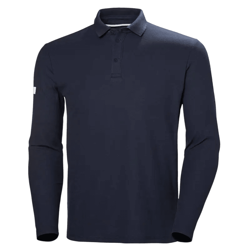 Helly Hansen Men's Crewline Long-Sleeve Polo - Polos - SwagWear